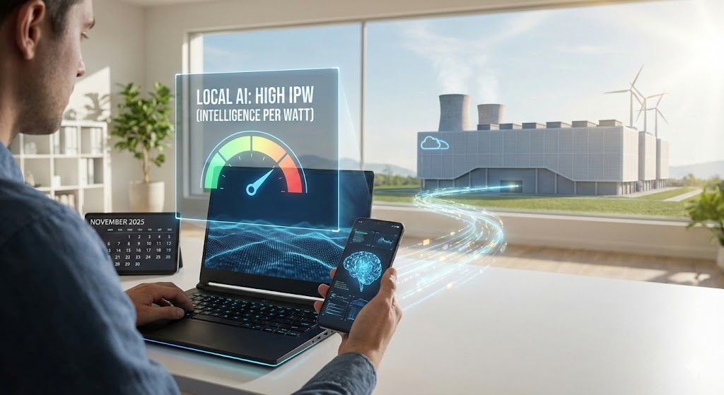 Intelligence per Watt