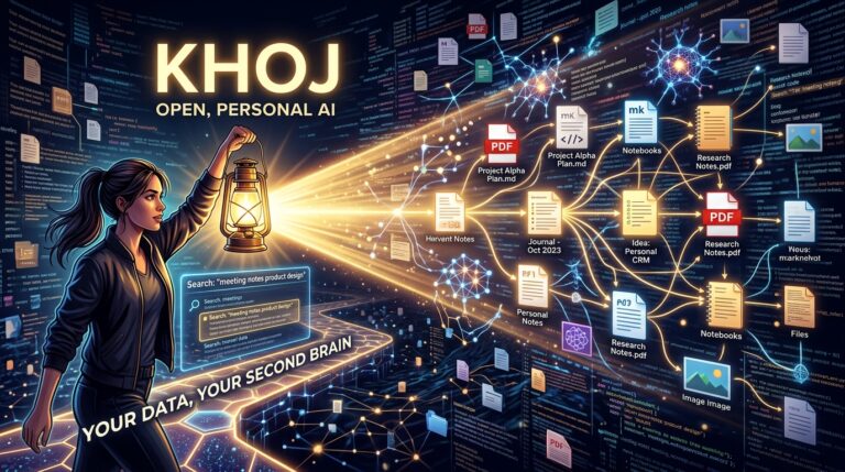 Khoj, second AI brain