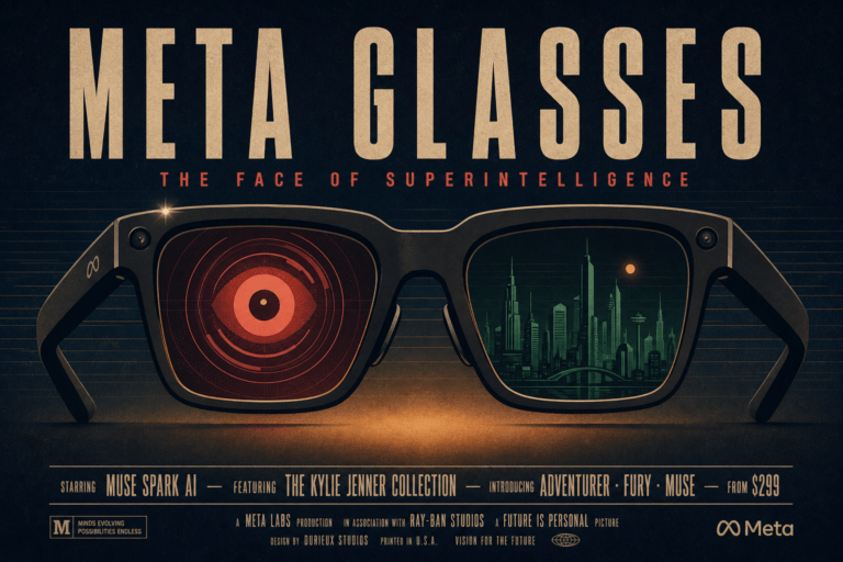 Meta lanceert samen met EssilorLuxottica de Meta Glasses vanaf 299 dollar. Drie monturen, Muse Spark AI en een collectie van Kylie Jenner. Lees wat de bril kan.
