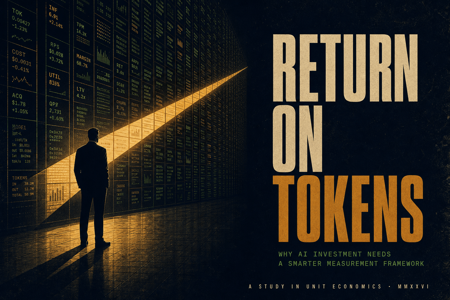 Return on tokens reframes how businesses measure AI value. Learn why counting tokens misses the point and how unit economics reveal true AI ROI.