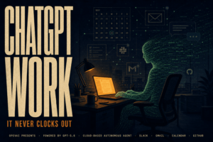ChatGPT Work is OpenAI's cloud-based AI agent that handles email, Slack, calendars and complex projects across your workday. Here's how it works.