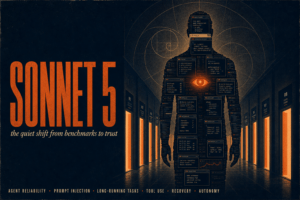 Claude Sonnet 5 shows where AI is really heading: agent infrastructure, prompt injection defenses, and reliable long-running task recovery.