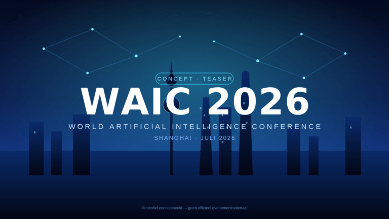 World Artificial Intelligence Conference 2026 Shanghai