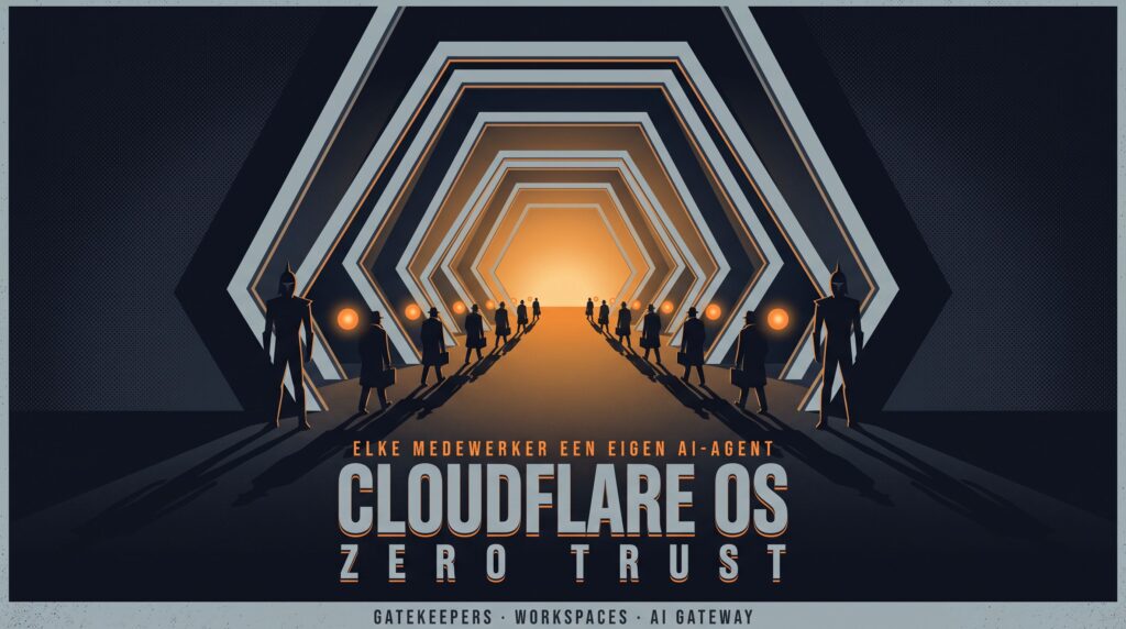 Cloudflare OS is een open source platform dat elke medewerker een eigen AI-agent en workspace geeft. Ontdek hoe Gatekeepers, workspaces en AI Gateway samenwerken.
