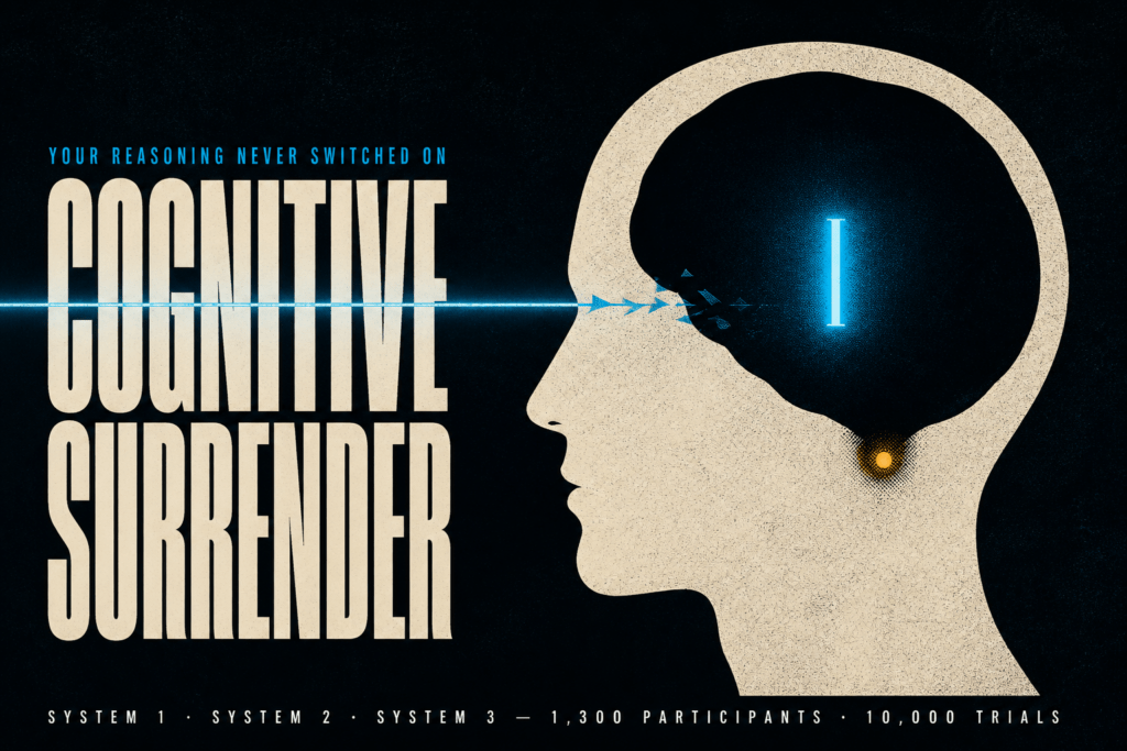 Cognitive surrender is the uncritical acceptance of AI answers. Wharton research reveals how often it happens, who is most at risk and how to keep thinking for yourself.