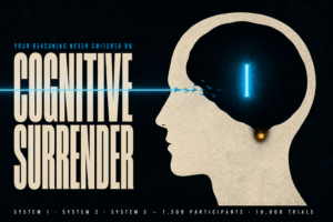 Cognitive surrender is the uncritical acceptance of AI answers. Wharton research reveals how often it happens, who is most at risk and how to keep thinking for yourself.