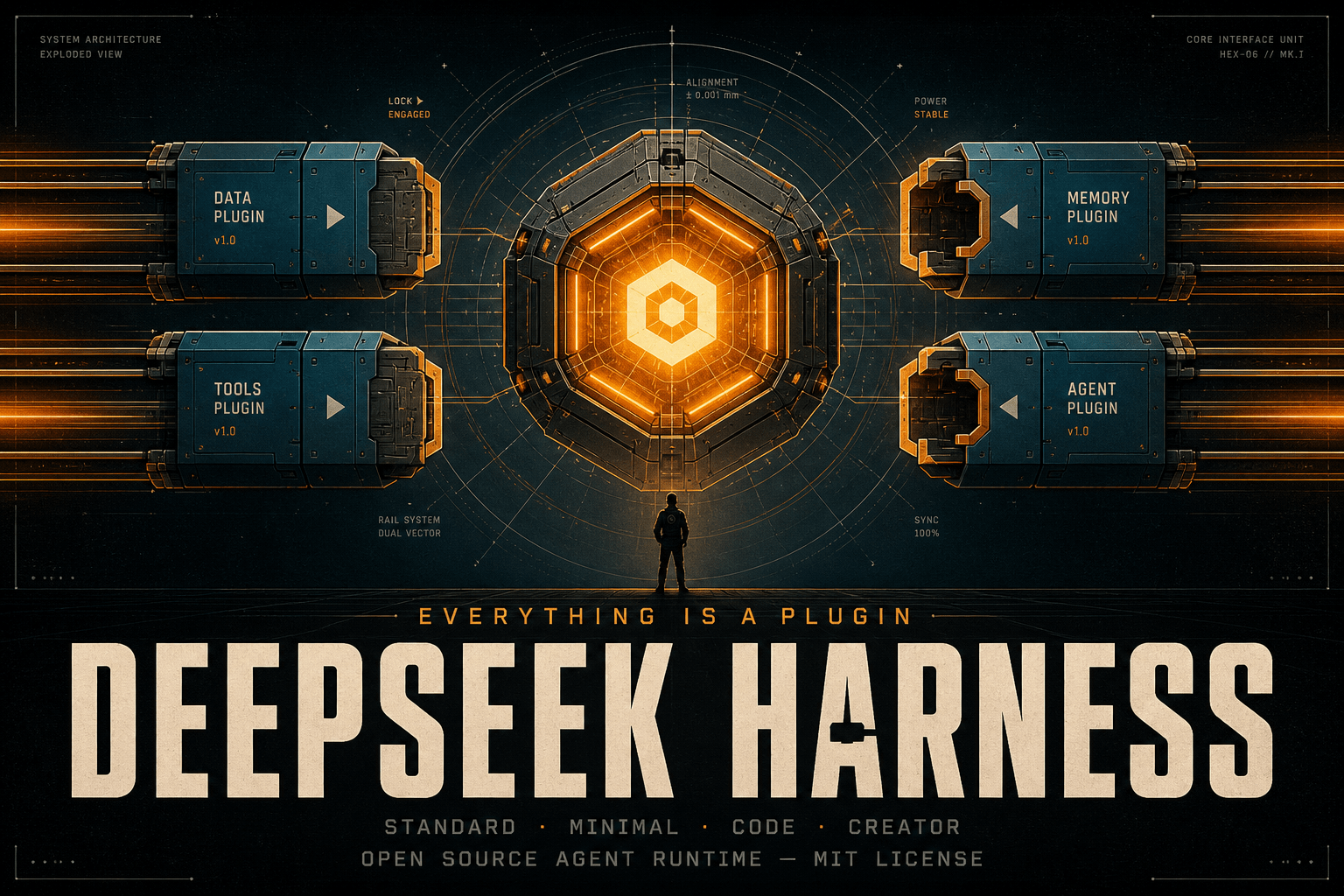 DeepSeek Harness is an open source agent runtime where models, tools, sandboxes and the agent loop itself are replaceable plugins. Here is how it works.