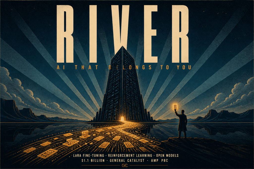 River AI raised $1.1 billion to rebuild AI around LoRA fine-tuning and reinforcement learning on open models. Here is how it works and why it matters.