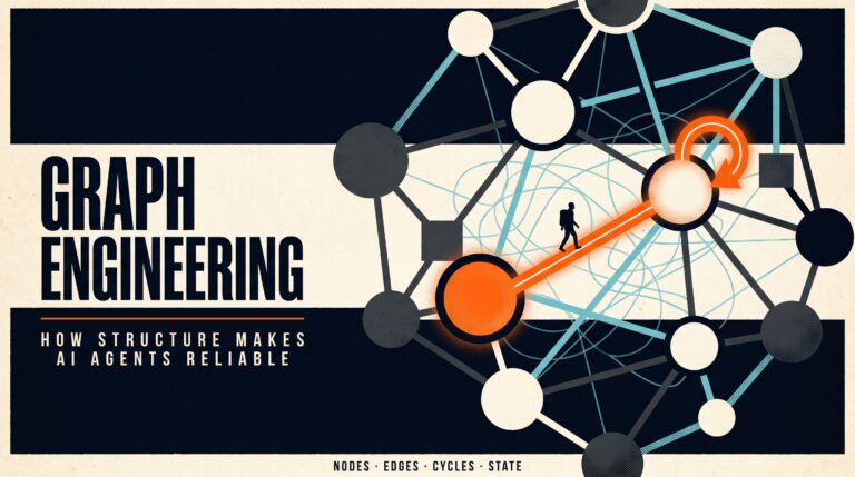 Graph engineering is the discipline of designing the structures AI agents work through. Learn how task graphs and knowledge graphs work, where graphs beat vector search, and why graph projects fail.