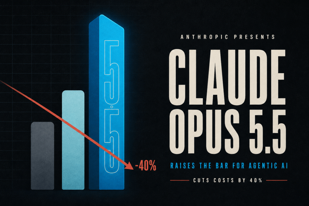 Claude Opus 5.5 is Anthropic's first Claude 5.5 model. Explore its benchmark results, 40% lower costs, safety record and what it means for developers and enterprises.