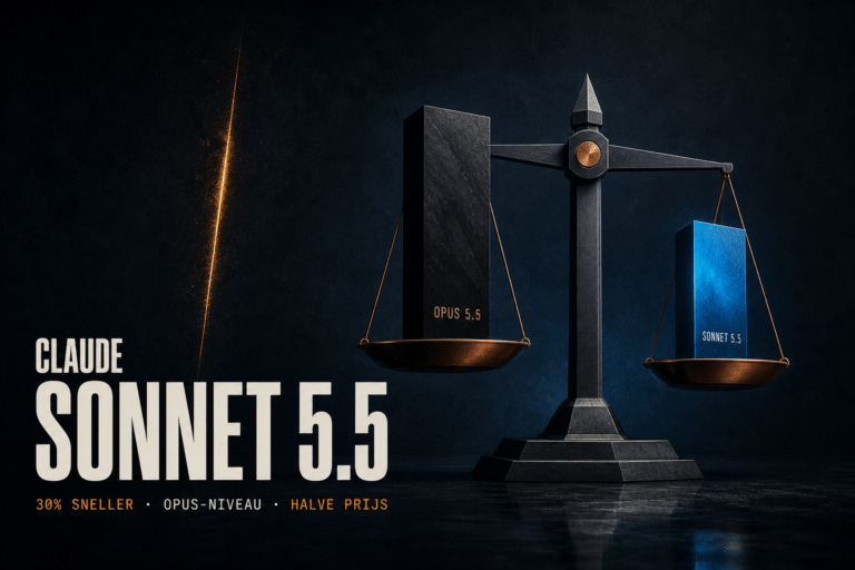 Claude Sonnet 5.5 is 30% sneller, scoort bijna even hoog als Opus 5.5 en kost de helft. Benchmarks, prijzen, effort-instellingen en valkuilen op een rij.