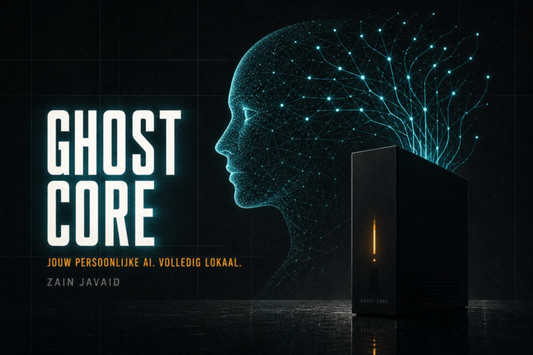 Ghost Core is een AI PC van 3.499 dollar die AI agents lokaal draait op een Nvidia RTX Pro 4000. Specs, privacybelofte, prijs en kritische vragen op een rij.