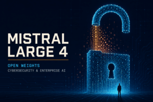 Mistral Large 4 is a 1 trillion parameter multimodal MoE model with open weights coming soon. Here is what it does well in cyber, coding, vision and finance, and what it costs.