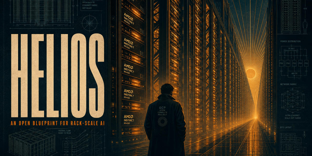 AMD Helios brings rack-scale AI to life with MI450 GPUs, open OCP standards, and 2.9 exaFLOPS of FP4 performance. Here's what it changes.
