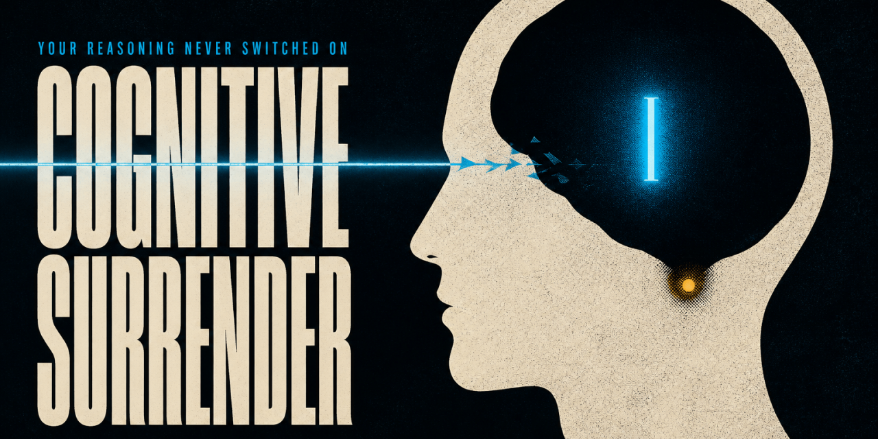 Cognitive surrender is the uncritical acceptance of AI answers. Wharton research reveals how often it happens, who is most at risk and how to keep thinking for yourself.