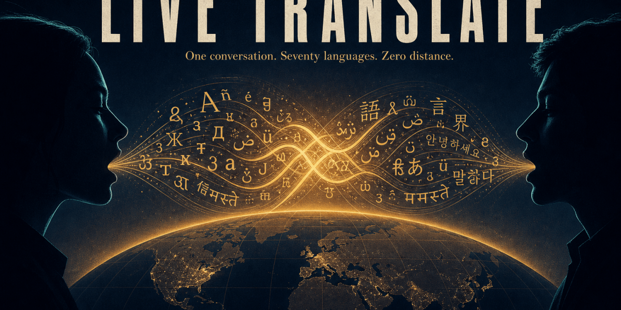 Gemini 3.5 Live Translate vertaalt spraak naar spraak in meer dan 70 talen, met behoud van toon en ritme. Ontdek hoe het werkt en waar je het inzet.