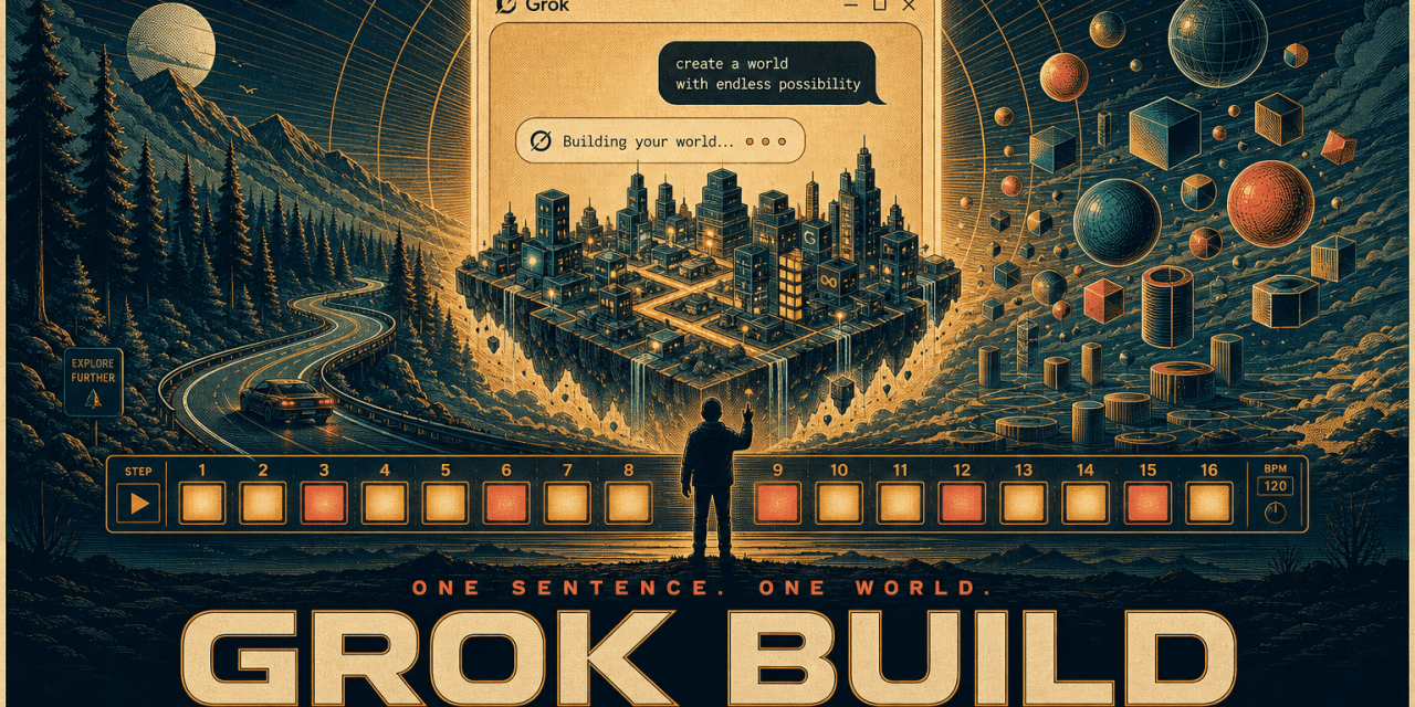 Grok Build is out of beta and live on every plan. Describe an app, game or website in Grok and get a working version in your chat, ready to publish on grok.me.