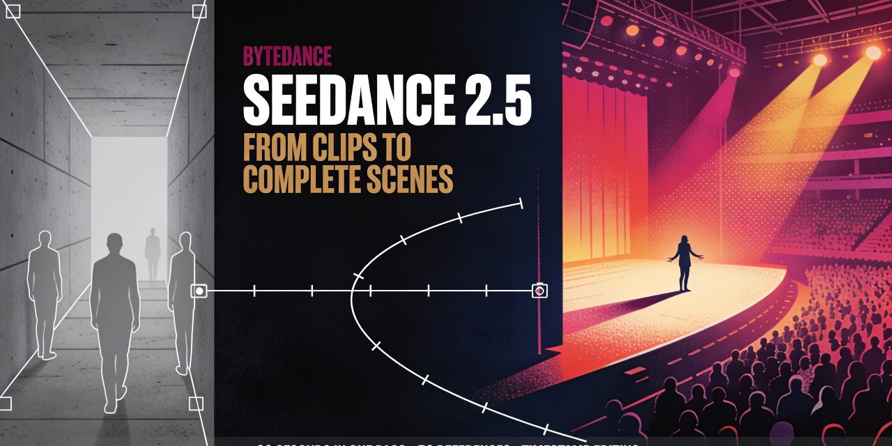 Seedance 2.5 from ByteDance generates 30 seconds of video in one pass, accepts up to 50 multimodal references and supports timestamp editing. Here is what changed.